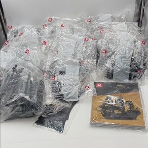 Building Blocks Reobrix 66036 Black Pearl DIY Ship Construction Toy